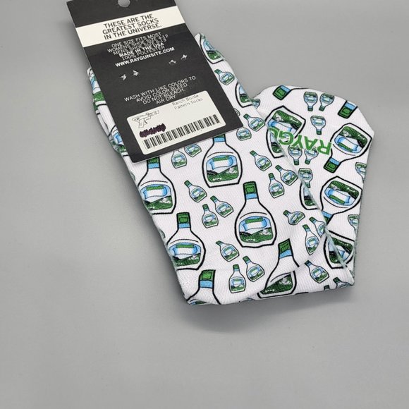 Raygun Ranch Bottle Pattern Socks - Picture 4 of 9